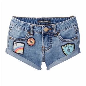 Billabong girls shorts